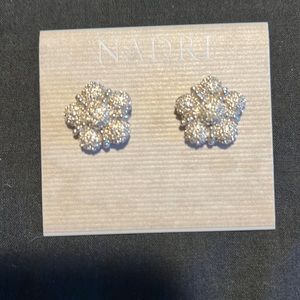 Nadri Flower Earrings